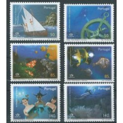 Portugalia - Nr 2255 - 60 1998r - Ryby - Płetwonurek