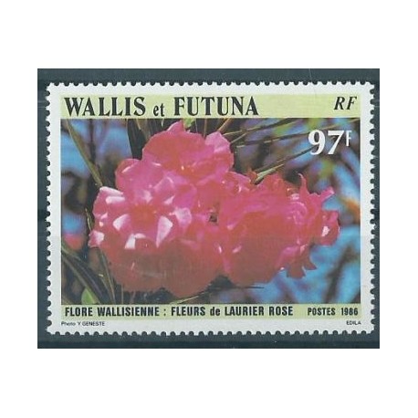 Wallis & Futuna - Nr 517 1986r - Kwiaty