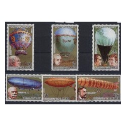 Gwinea - Nr 936 - 41 1983r - Zeppelin  -  Balony
