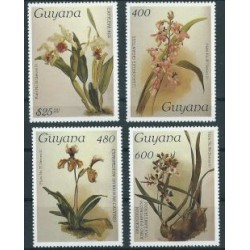 Guyana - Nr 1906 - 09 1987r - Kwiaty