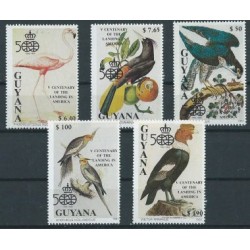 Guyana - Nr 3570 - 74 1991r - Ptaki