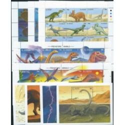 St. Vincent Gr.- Nr 2721 - 84 Bl 310 - 13 1993r - Dinozaury