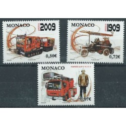 Monako - Nr 2916 - 18 2009r - Samochody strażackie