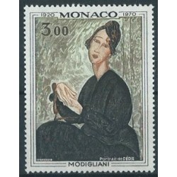 Monako - Nr 993 1970r - Malarstwo