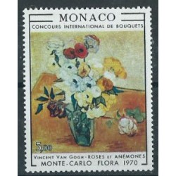 Monako - Nr 973 1970r - Kwiaty