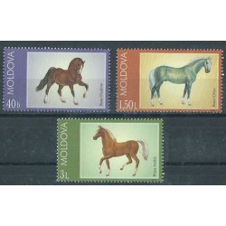 Mołdawia - Nr 443 - 45 2002r - Konie