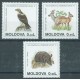 Mołdawia - Nr 158 - 60 1995r - Ssaki -  Ptak