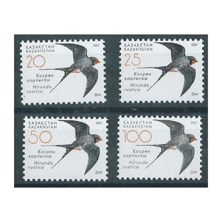 Kazachstan - Nr 590 - 93 2007r - Ptaki
