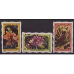 Kongo - Nr 019 - 21 Porto 1986r - Kwiaty