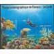Monako - Bl 2020r - Fauna morska - Płetwonurek
