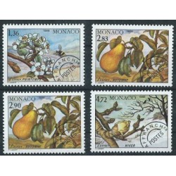 Monako - Nr 1851 - 54 1988r - Owoce