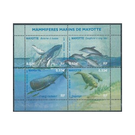 Mayotte - Bl 8 2005r - Ssaki morskie