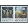 Mołdawia - Nr 094 - 95 1993r - CEPT - Malarstwo