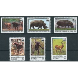 Kongo - Nr 630 - 35 978r - WWF - Ssaki