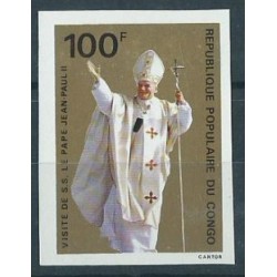 Kongo - Nr Chr 12 B 1980r - Papież