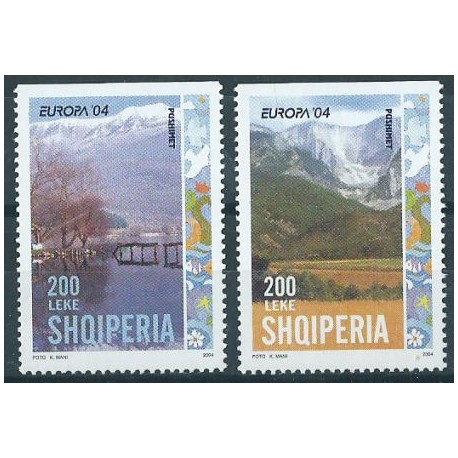 Albania -  Nr 2966 - 67 A 2004r - Krajobrazy
