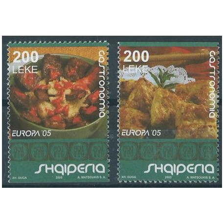 Albania - Nr 3048 - 49 2005r - Gastronomia