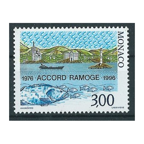 Monako - Nr 2299 1996r - Ryba -  Latarnia