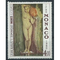 Monako - Nr 1423 1980r - Malarstwo