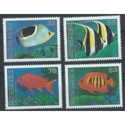 Mikronezja - Nr 418 - 21 1995r - Ryby