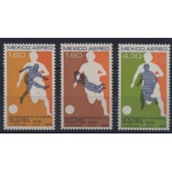 Meksyk - Nr 1588 - 90 1978r - Piłka nożna