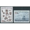 Polinezja Fr. - Nr 593 - 94 1991r - Muszle - Marynistyka