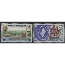 Wallis & Futuna - Nr 190 - 91 1960r - Marynistyka