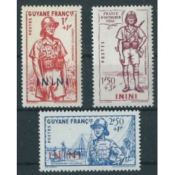 Inini - Nr 049 - 51 1941r - Militaria - Marynistyka - Kol. francuskie
