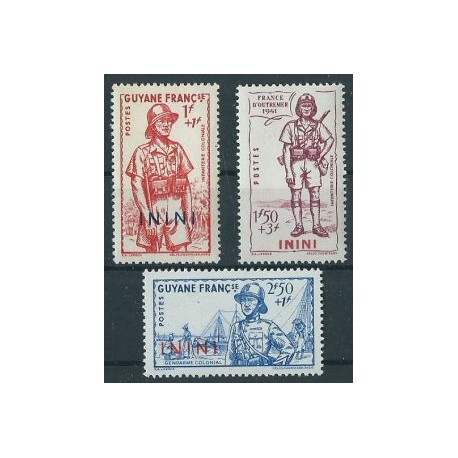 Inini - Nr 049 - 51 1941r - Militaria - Marynistyka - Kol. francuskie