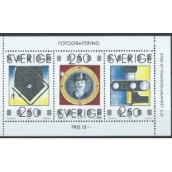Szwecja - Nr 1630 - 32 1990r - Kino