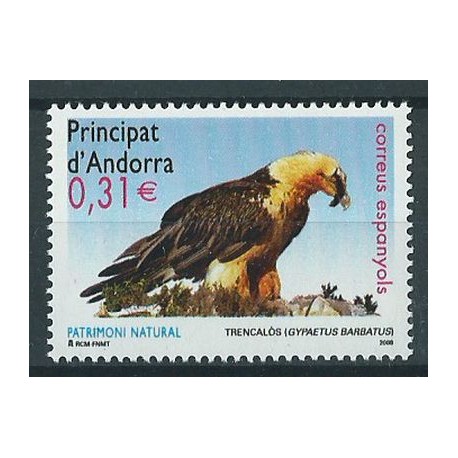 Andora Hiszp. - Nr 347 2008r - Ptak