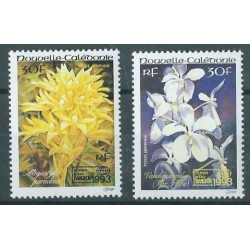 Nowa Kaledonia - Nr 965 - 66 1993r - Kwiaty