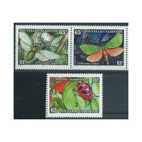 Nowa Kaledonia - Nr 1102 - 04 Pasek 1997r - Insekty