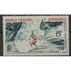 Nowa Kaledonia - Nr 377 1962r - Połów ryb