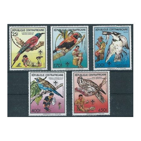 Centralna Afryka - Nr 1322 - 26 1988r - Ptaki