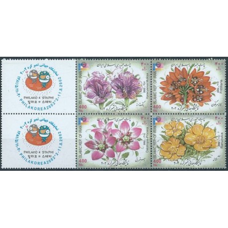 Iran - Nr 2895 - 98 2002r - Kwiaty