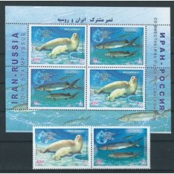 Iran - Nr 2925 - 26 Bl 36 2003r - Ryby - Ssaki morskie