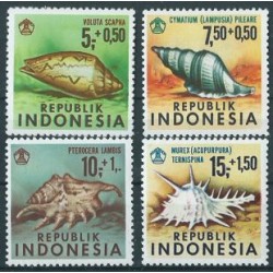 Indonezja - Nr 661 - 64 1969r - Muszle