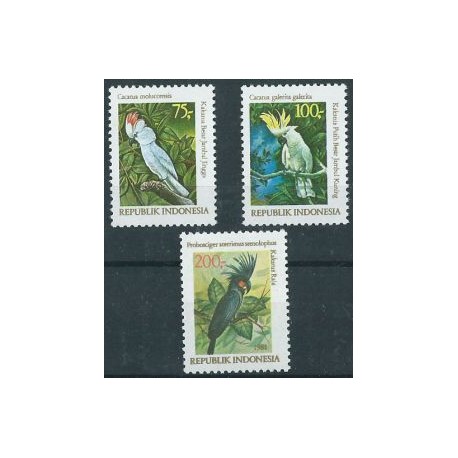 Indonezja - Nr 1030 - 32 1981r - Ptaki