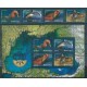Rumunia - Nr 6193 - 66 Bl 393 2007r  - Ryby  - Ssaki morskie