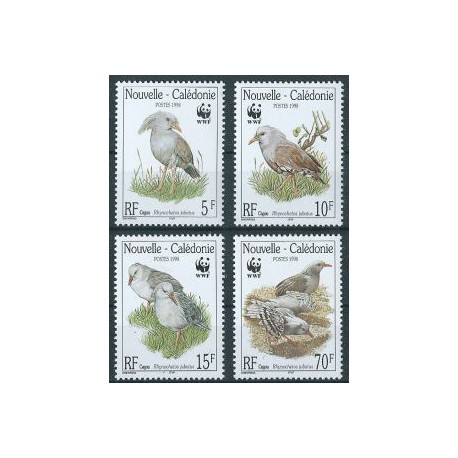 Nowa Kaledonia - Nr 1144 - 47 1998r - WWF - Ptaki
