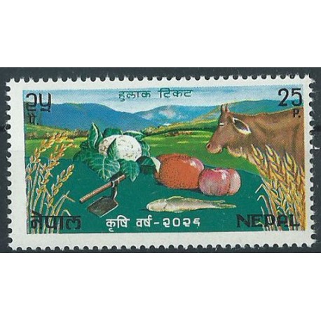 Nepal - Nr 246 1970r - Ryba - Ssaki