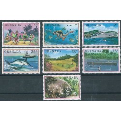 Grenada - Nr 733 - 39 1976r - Ryba - Płetwonurek  - Sport