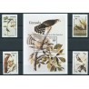 Grenada - Nr 1343 - 46 Bl 136 1985r - Ptaki