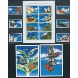 Grenada - Nr 3546 - 59 Bl 472 - 73 1997r - Motyle