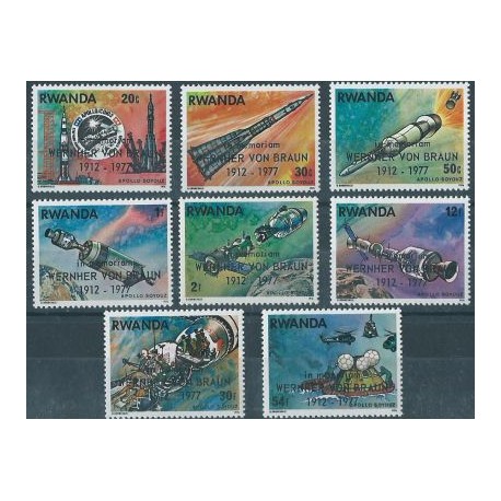 Rwanda - Nr 901 - 08 1977r - Kosmos