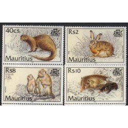 Mauritius - Nr 773 - 76 1994r - Ssaki