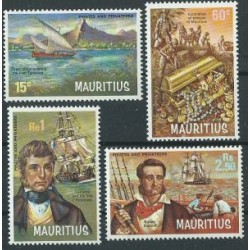Mauritius - Nr 387 - 90 1972r - Marynistyka