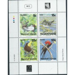 Wyspy Marshalla - Nr 284 - 87 Klb 1990r - Ptaki