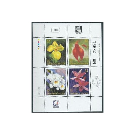 Wyspy Marshalla - Nr 622 - 25 1995r - Kwiaty